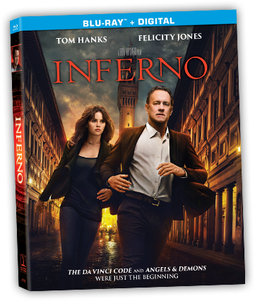 INFERNO on Blu-ray and Digital Combo Pack